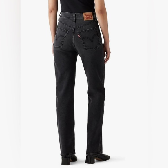 Levi's Women's Ribcage Straight Full Length Jeans - New With Tags - Picture 1 of 8
